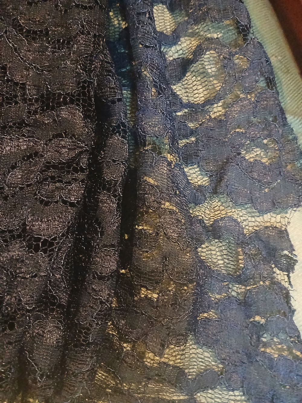 ELEGANT NAVY BLUE FABRIC